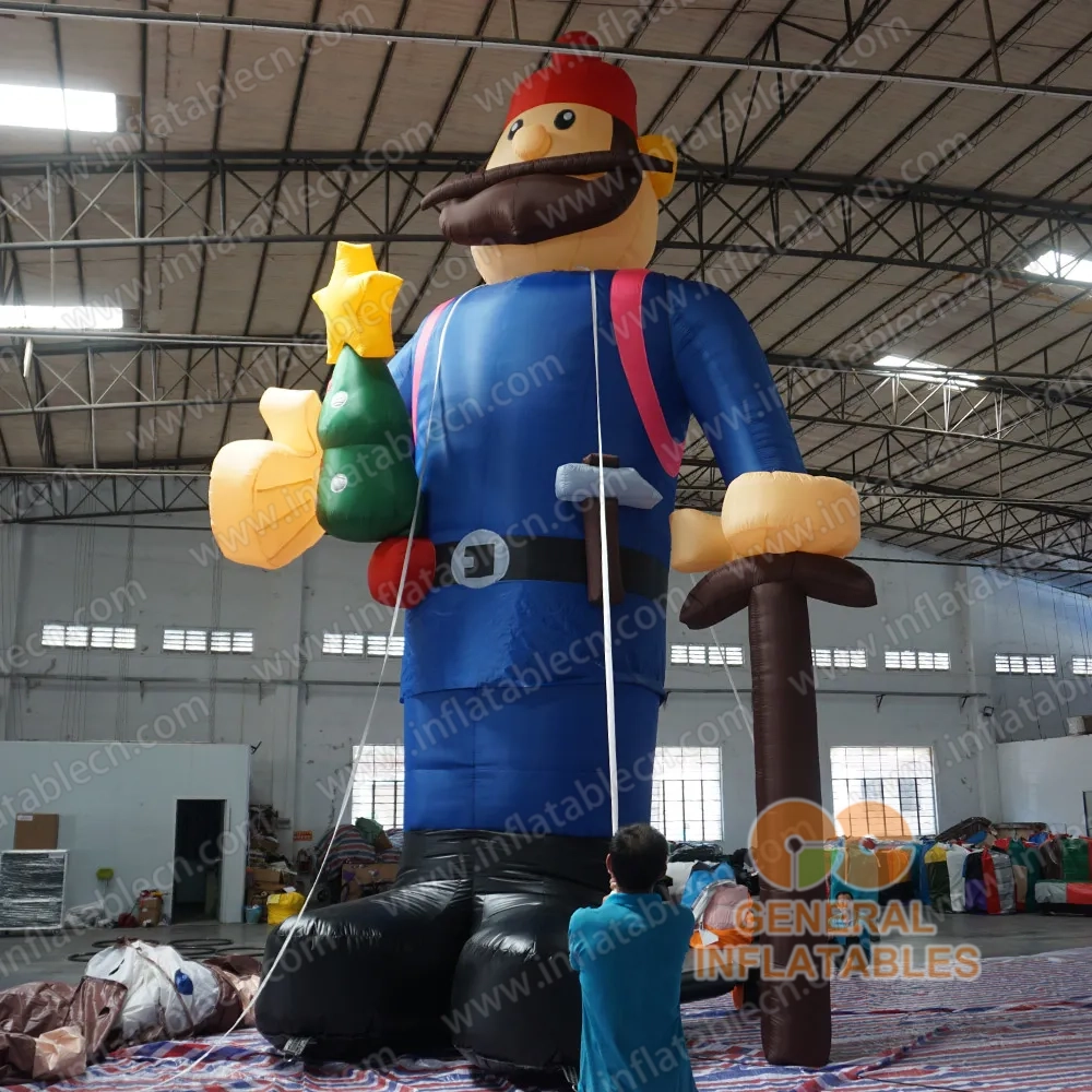 GCAR-073 Yukon Cornelius Gonfiabile con Albero